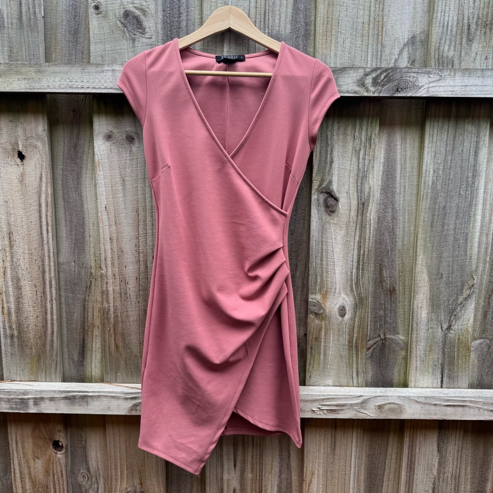 Joe & Elle Rose Wrap Dress